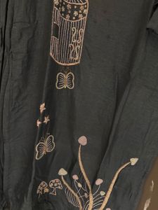 Grey Kurta &amp; dupatta