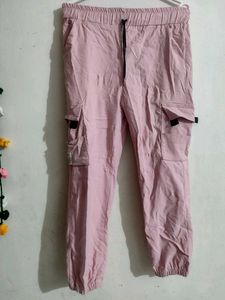 Stylish Pink Cargo Pants