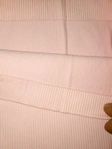 Vintage Rayno Pink Ribbed Top