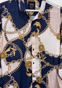 Satin Baroque print Shirt