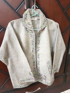 Vintage Kashmiri Woolen Jacket
