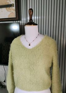 Pinteresty Fur Knitted Jumper🇸‌🇦‌🇱‌🇪24hrs