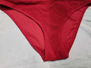 🇳🇿💫🎀Vibrant Radish Textured Bikini Bottom