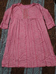 Pink Polka Dot Dress