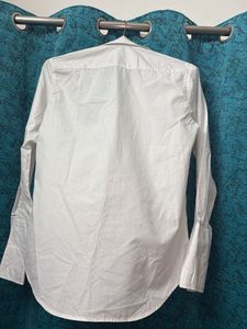 Classic White Button-Up Shirt