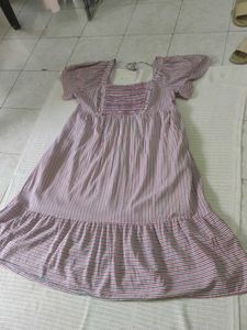 old navy Striped Smocked Tiered Dress