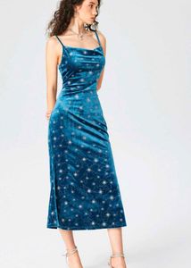 Blue Classic party dress Shein