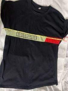 Black Graphic Tee
