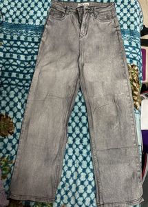 Gray Denim Jeans