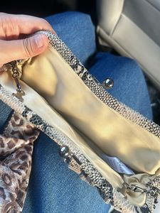 Vintage Ruched Clutch Bag