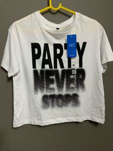 RIO White Graphic T-Shirt