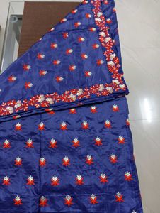 Bangalore Silk With False &amp; Full Body Embroidery
