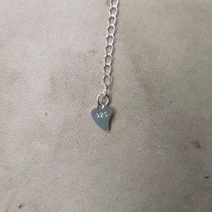 92.5 silver Elegant Ginkgo Leaf Layered Anklet 1