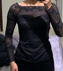 Premium🔥Dark feminine 👠 Lace Top gothic 🕯️