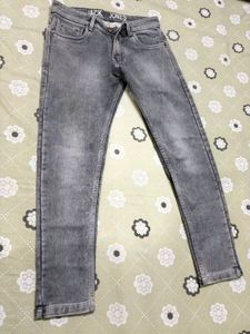 Men's Jack Jones Grey Denim Jeans