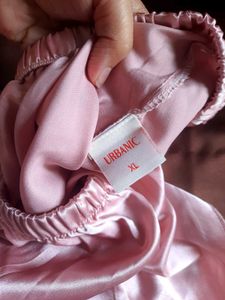 Satin Pink Urbanic Shorts