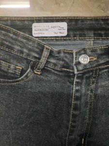 Grey Wash Wide Leg Jeans