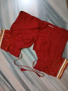 Hot Red Blouse, Brand New, Fit S/M Both, Designer