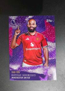 160/199 Bryan Mbeumo Manchester United Topps PL