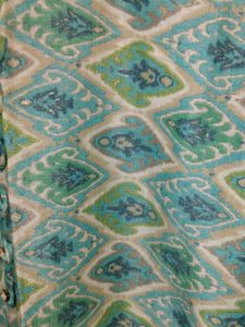 offer!!   Bluish green Diamond Print Kurta
