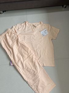 Comfortable Peach Pyjama Set