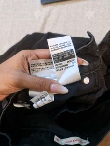 Levi's Black Denim Jeans