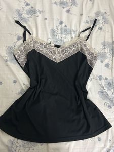 Lace Trim Cami Top