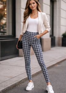 Trendy Plaid Pants 👖