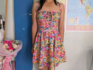 summer floral dress