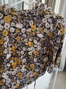 Floral Print Crop Top