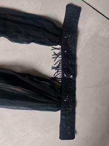 Party Wear Black Lehenga