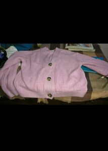 levender unique shoulder Cardigan Sweater
