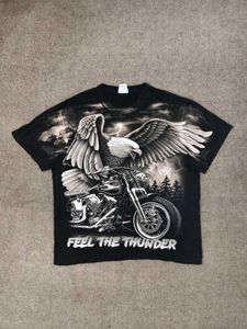 Vintage Eagle Motorcycle T-Shirt