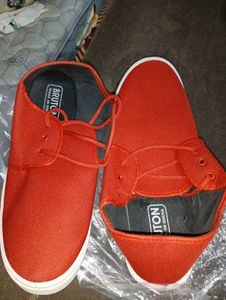 Bruton Men's Casual Red Sneakers