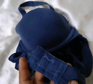 Navy Blue Padded Bra