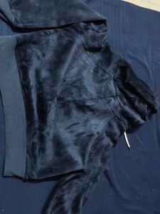 Blue 'Bon Jour Paris' Hoodie