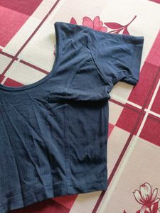 Stylish Navy Blue Blouse