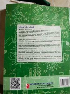 Modern's abc+ Biology Class XII Textbook