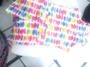 Cute Macaron Print Romper for Girls