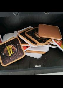 75 Plastic boxes with Lid