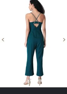 Elegant Teal Jumpsuit