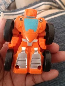 Orange Toy Race Car