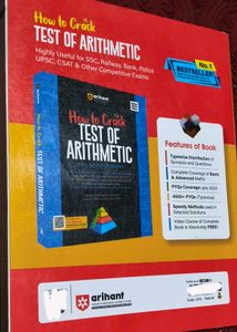 How to Crack Test of Reasoning - Arihant