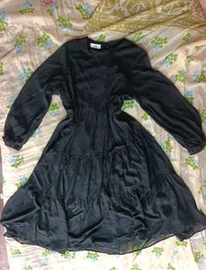 Black Maxi dress / Anarkali (Women's)