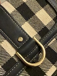 Stylish Plaid Crossbody Bag