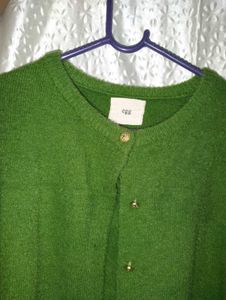 Green Cardigan