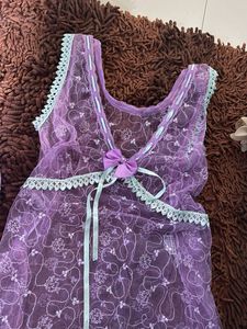 Lavender mint mesh cami