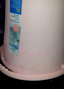 Durable Pink Plastic Bucket