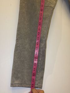 Washed Grey Cargo Pants
