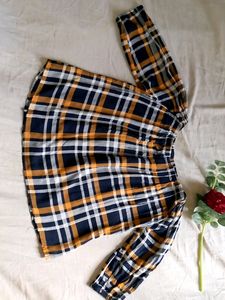 Top(Check Pattern)